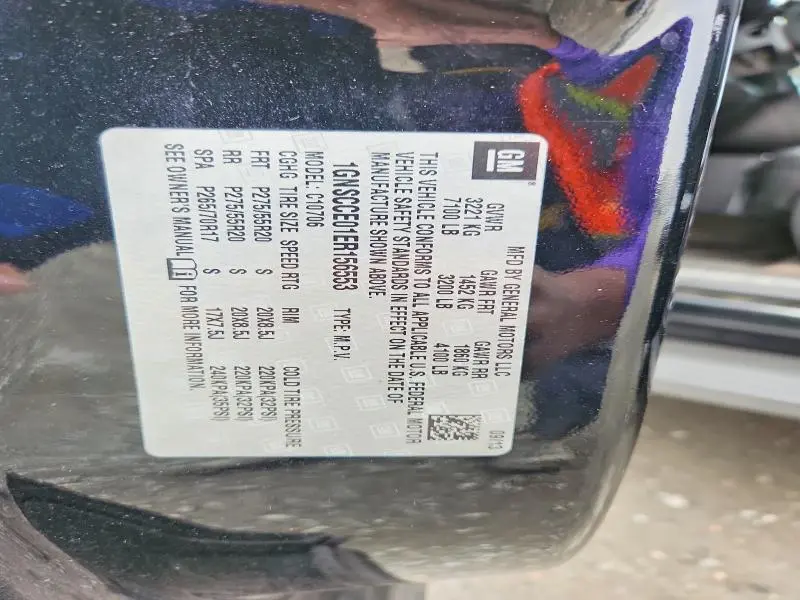 2014 CHEVROLET TAHOE C1500 LTZ  