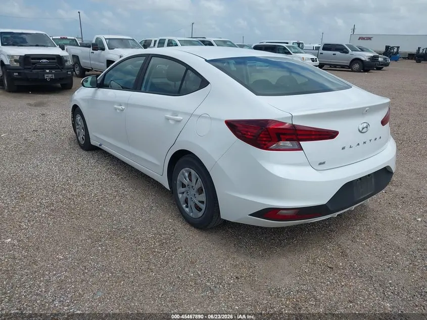 2020 HYUNDAI ELANTRA SE