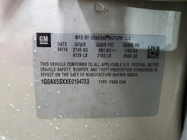 2014 CADILLAC CTS LUXURY COLLECTION  