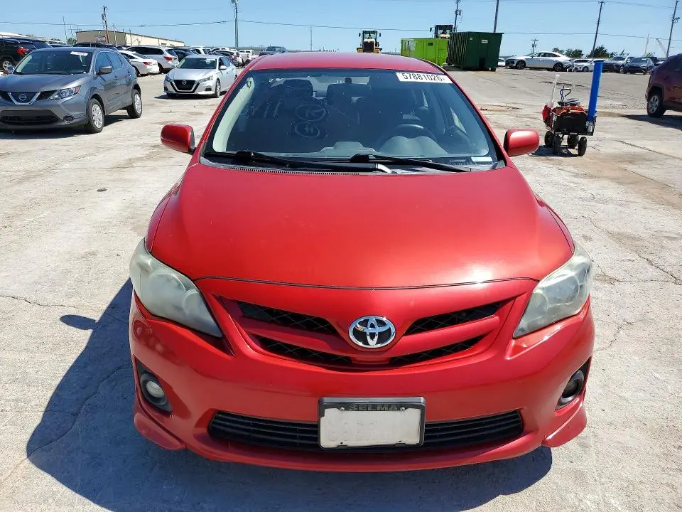 2012 TOYOTA COROLLA S  