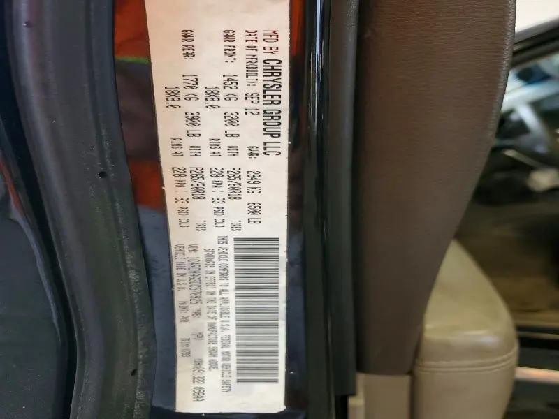 2013 DODGE DURANGO SXT  