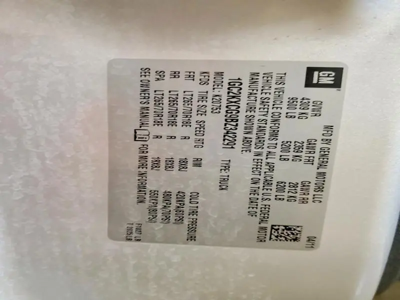 2011 CHEVROLET SILVERADO K2500 HEAVY DUTY LT  