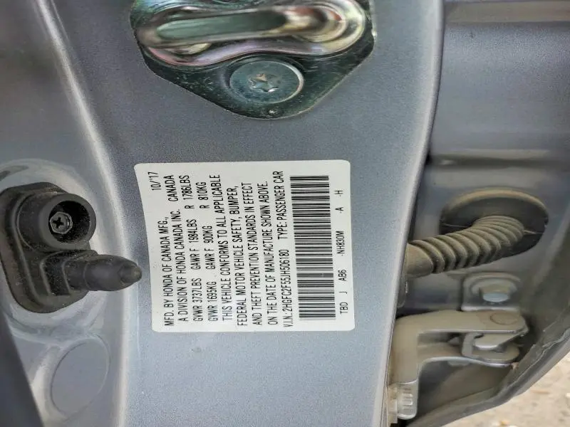 2018 HONDA CIVIC LX  