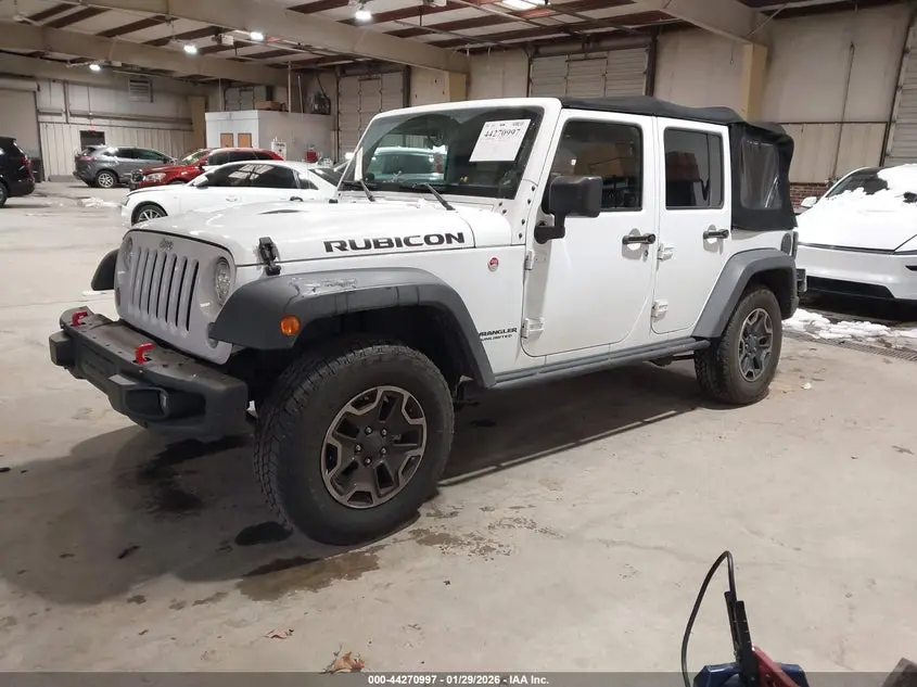 2017 JEEP WRANGLER UNLIMITED RUBICON HARD ROCK 4X4