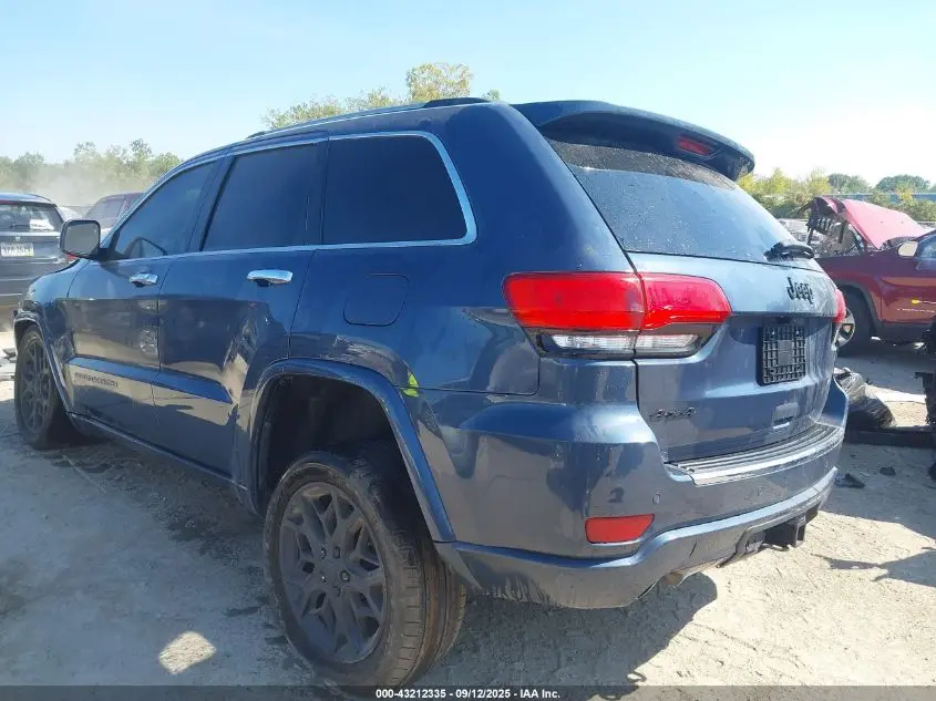 2019 JEEP GRAND CHEROKEE OVERLAND 4X4