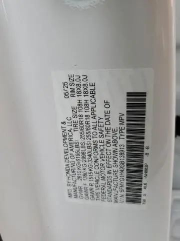 2025 HONDA PILOT EXL  