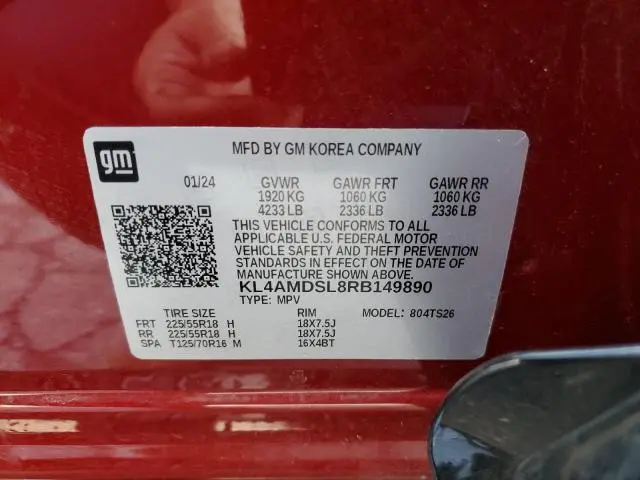 2024 BUICK ENCORE GX SPORT TOURING  