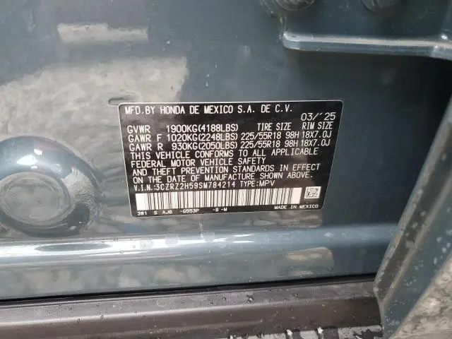 2025 HONDA HR-V SPORT  