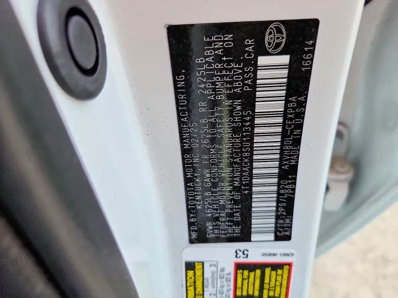 2025 TOYOTA CAMRY XSE  