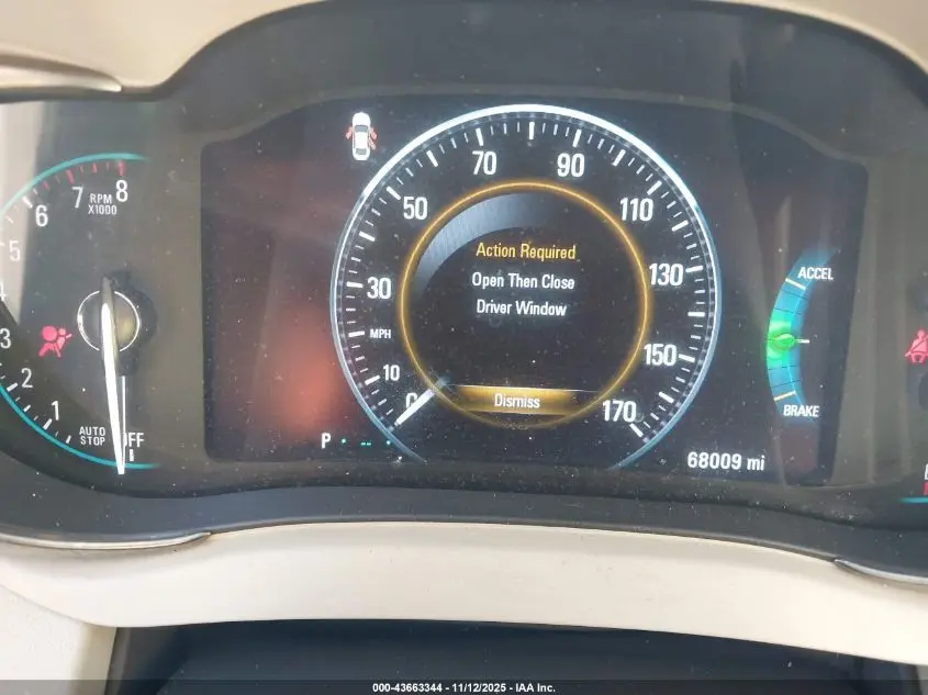 2015 BUICK LACROSSE LEATHER