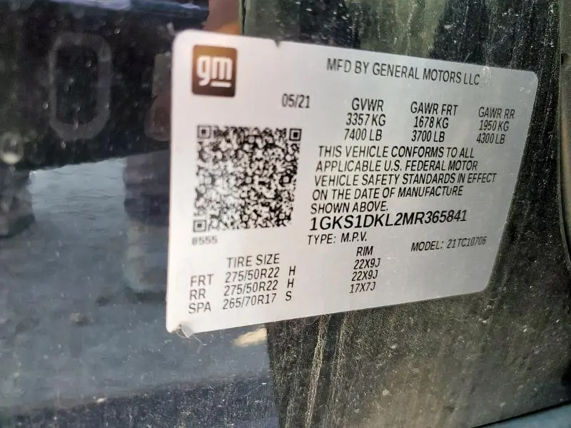 2021 GMC YUKON DENALI  