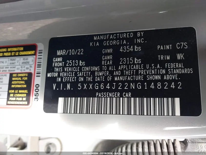 2022 KIA K5 GT-LINE