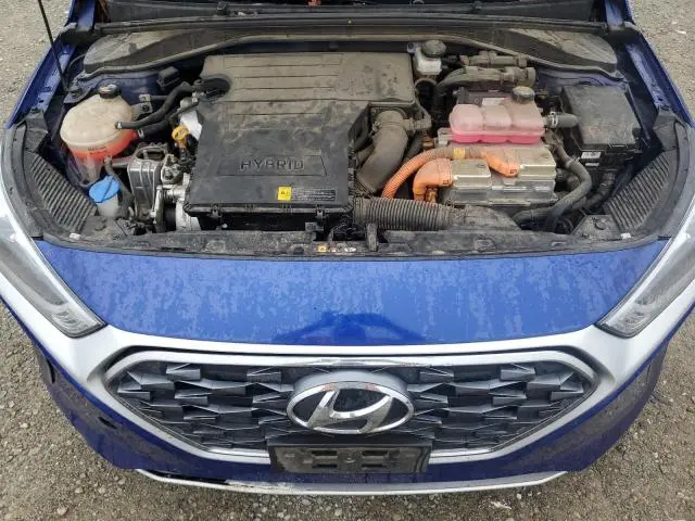 2022 HYUNDAI IONIQ BLUE  