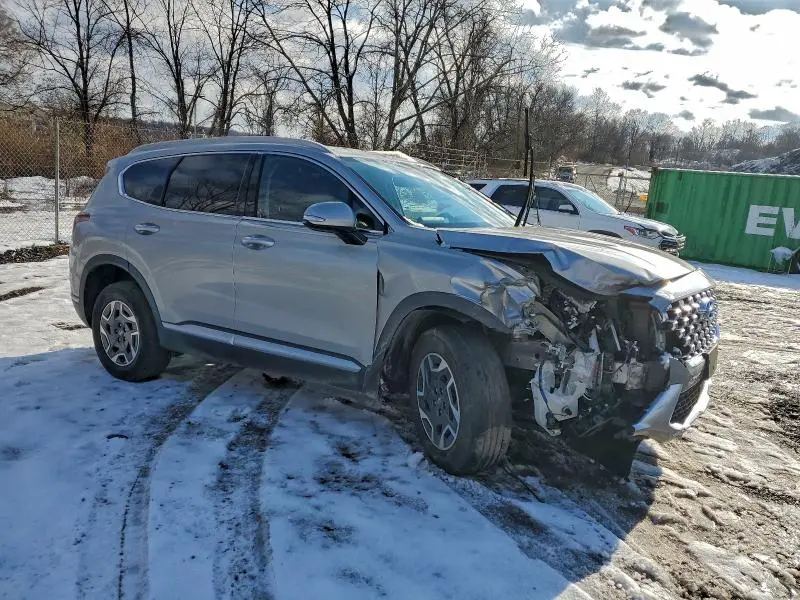 2021 HYUNDAI SANTA FE BLUE  