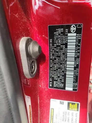 2022 TOYOTA COROLLA SE  