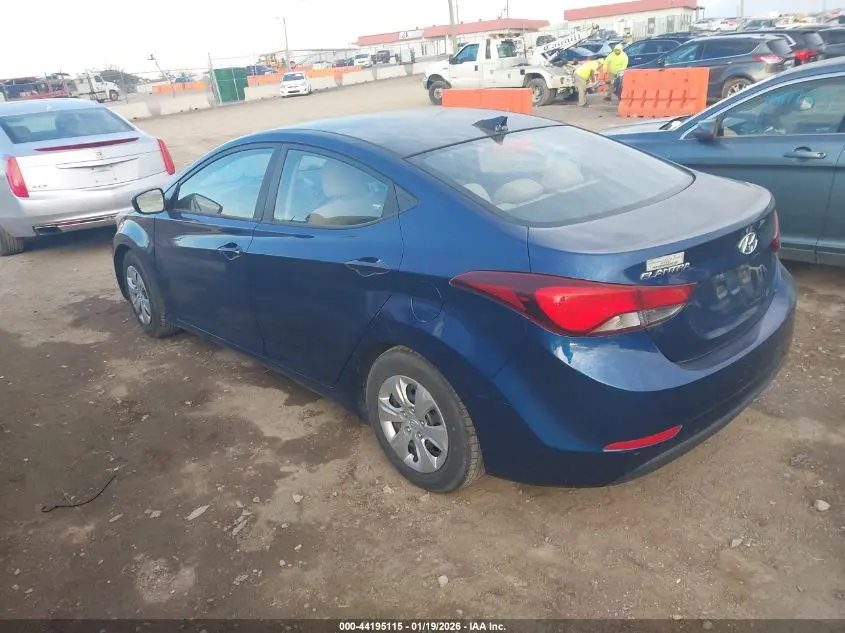 2016 HYUNDAI ELANTRA SE