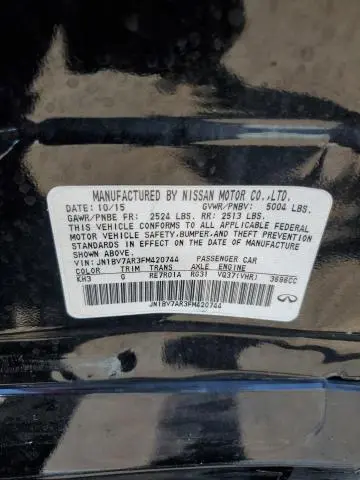 2015 INFINITI Q50 BASE  