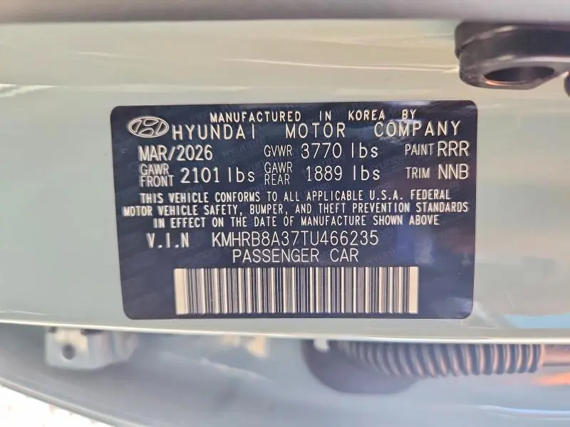 2026 HYUNDAI VENUE SE  