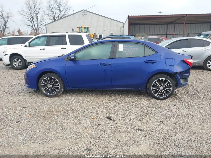 2014 TOYOTA COROLLA S PLUS