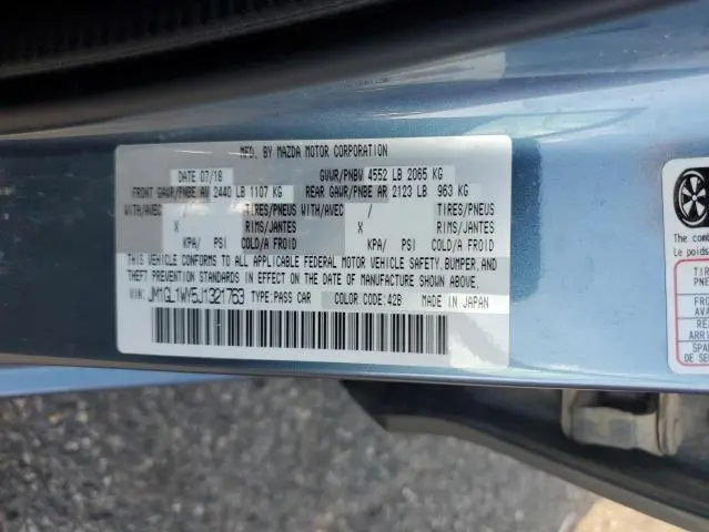 2018 MAZDA 6 GRAND TOURING RESERVE  