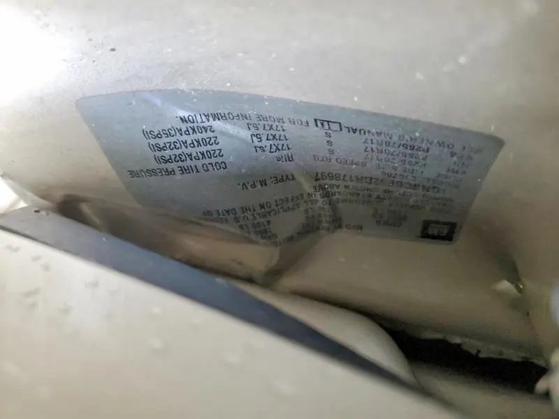 2013 CHEVROLET TAHOE C1500 LT  