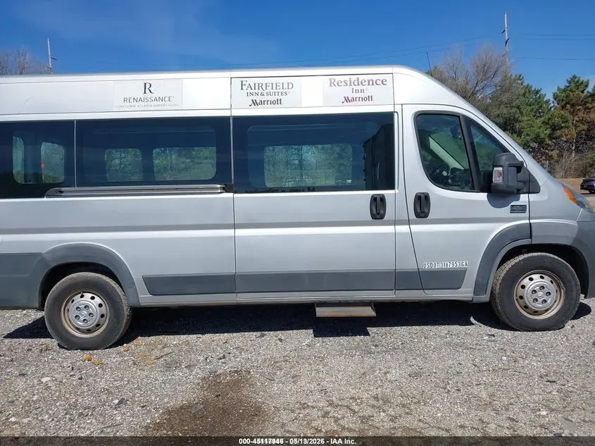 2014 RAM PROMASTER 2500 WINDOW VAN HIGH ROOF