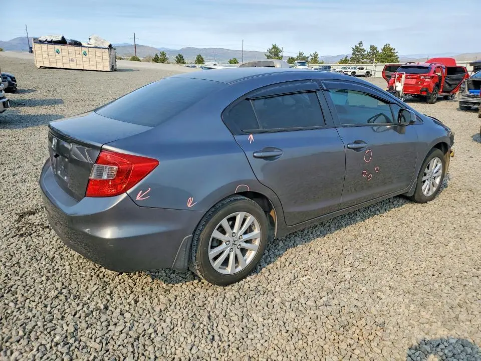2012 HONDA CIVIC EXL  