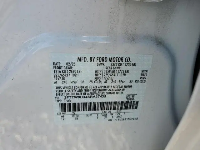 2025 FORD MAVERICK XLT  