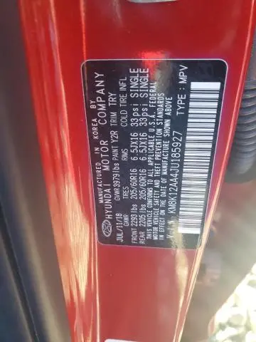 2018 HYUNDAI KONA SE  