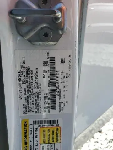 2019 FORD FUSION TITANIUM  