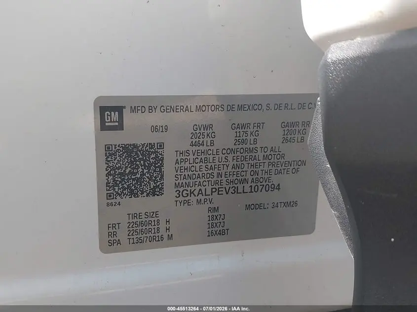 2020 GMC TERRAIN FWD SLT