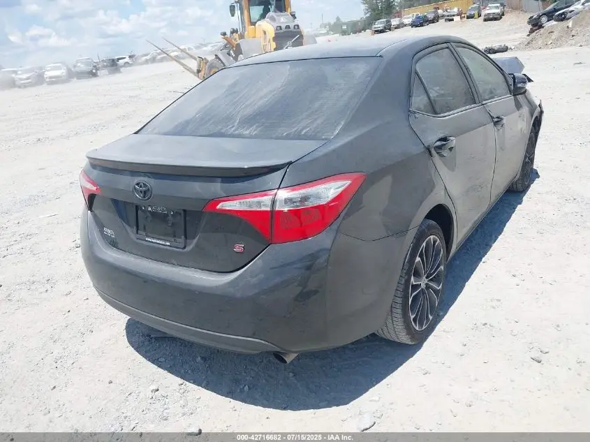 2015 TOYOTA COROLLA S PLUS