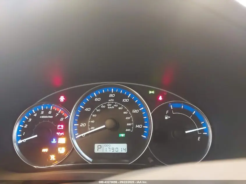 2010 SUBARU FORESTER 2.5X