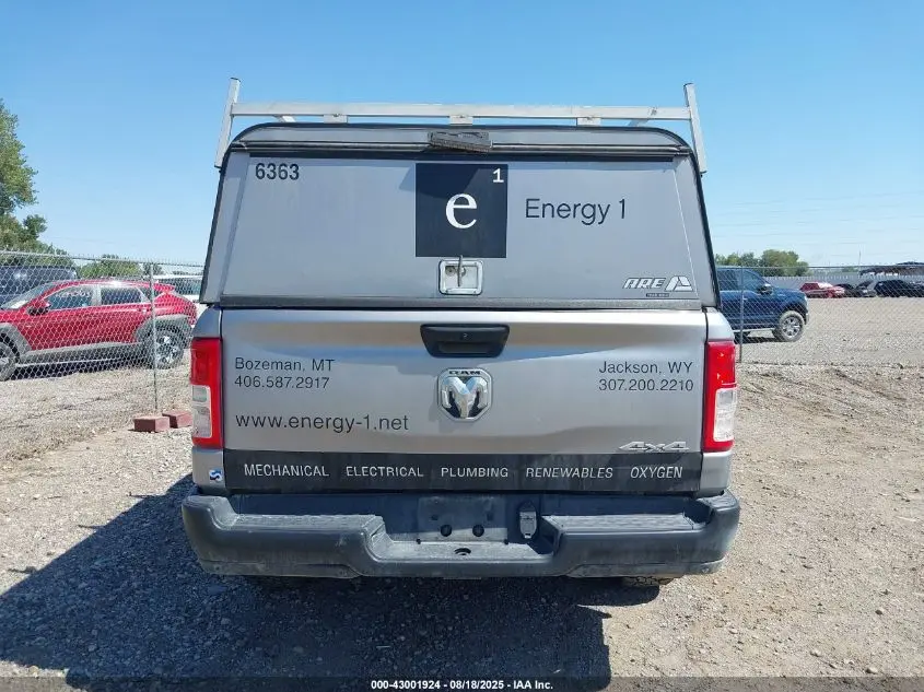 2020 RAM 1500 TRADESMAN  4X4 6'4 BOX