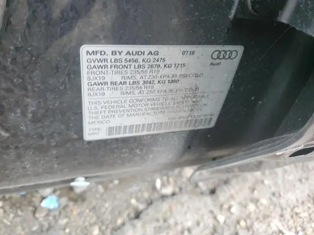 2018 AUDI Q5 PREMIUM PLUS  