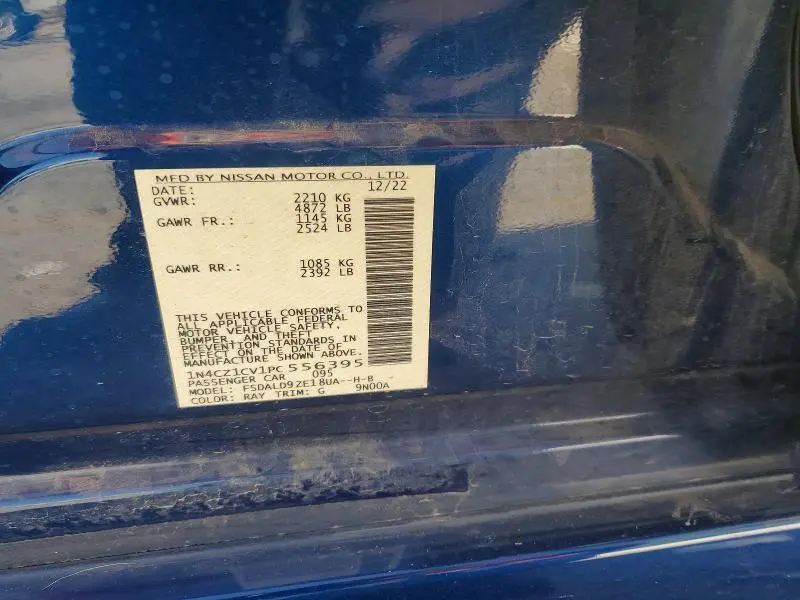 2023 NISSAN LEAF SV PLUS  
