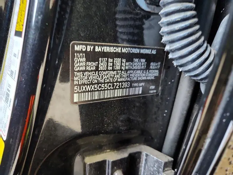 2012 BMW X3 XDRIVE28I  