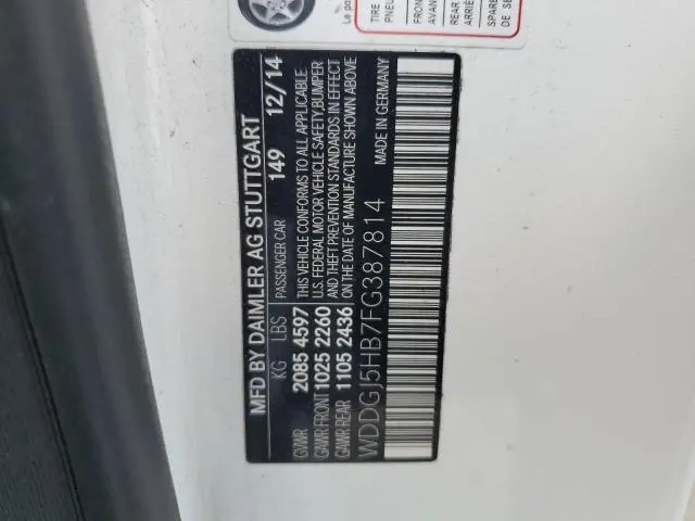 2015 MERCEDES-BENZ C 350  