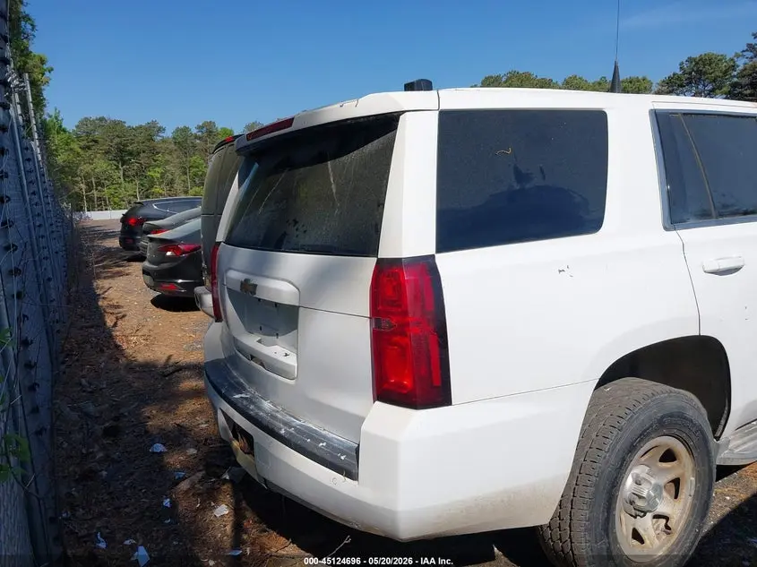 2017 CHEVROLET TAHOE COMMERCIAL FLEET