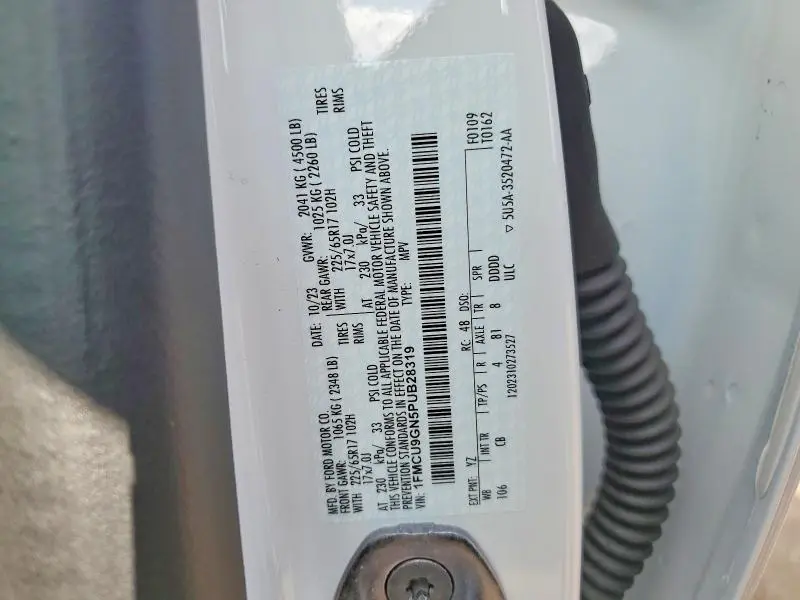 2023 FORD ESCAPE ACTIVE  