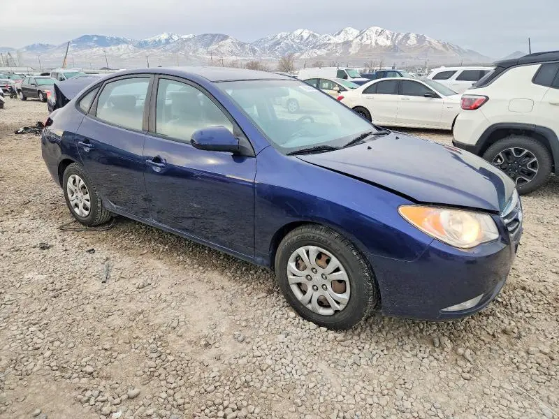 2010 HYUNDAI ELANTRA BLUE  