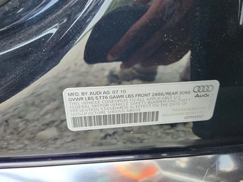 2011 AUDI A8 QUATTRO  