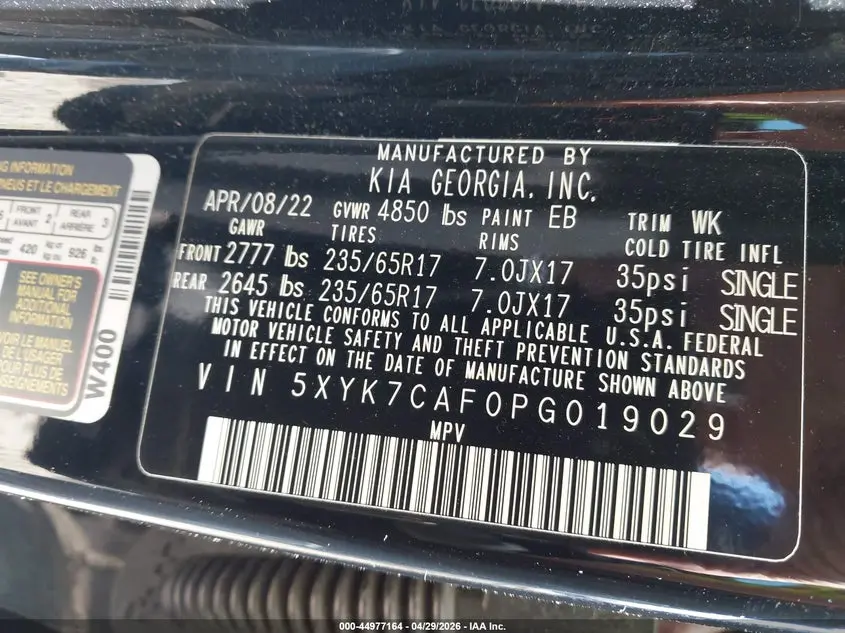 2023 KIA SPORTAGE X-PRO PRESTIGE