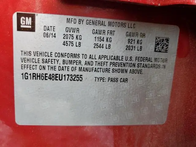 2014 CHEVROLET VOLT 
