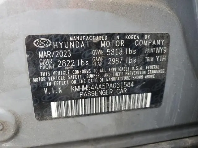 2023 HYUNDAI IONIQ 6 LIMITED  