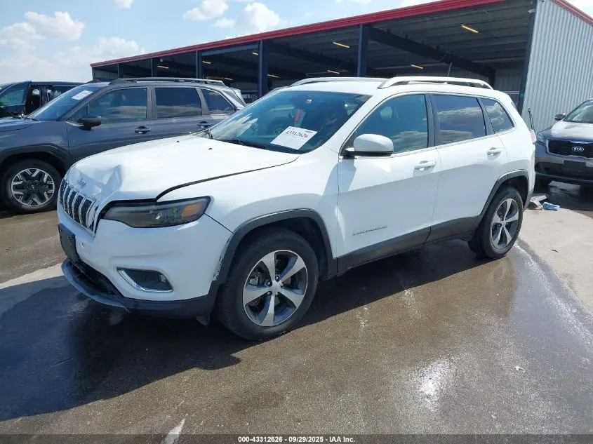 2019 JEEP CHEROKEE LIMITED 4X4