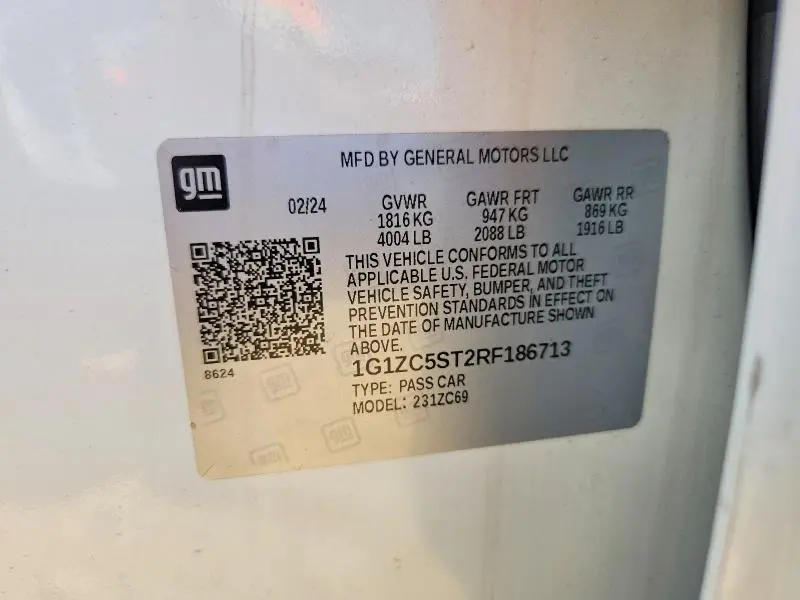 2024 CHEVROLET MALIBU LS  