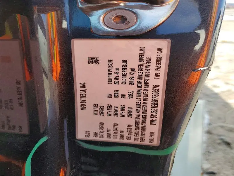 2024 TESLA MODEL 3   