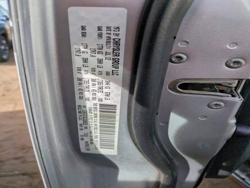 2012 DODGE RAM 1500 SLT  