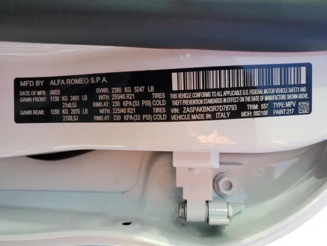 2024 ALFA ROMEO STELVIO TI  